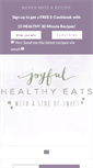 Mobile Screenshot of joyfulhealthyeats.com